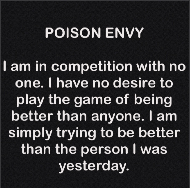 Poison Envy; what i am certain of