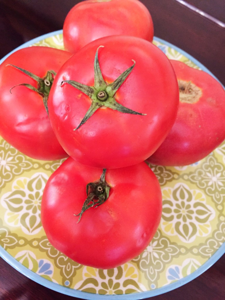 secret ingredient, nice plump tomatoes=flavour&lycopene
