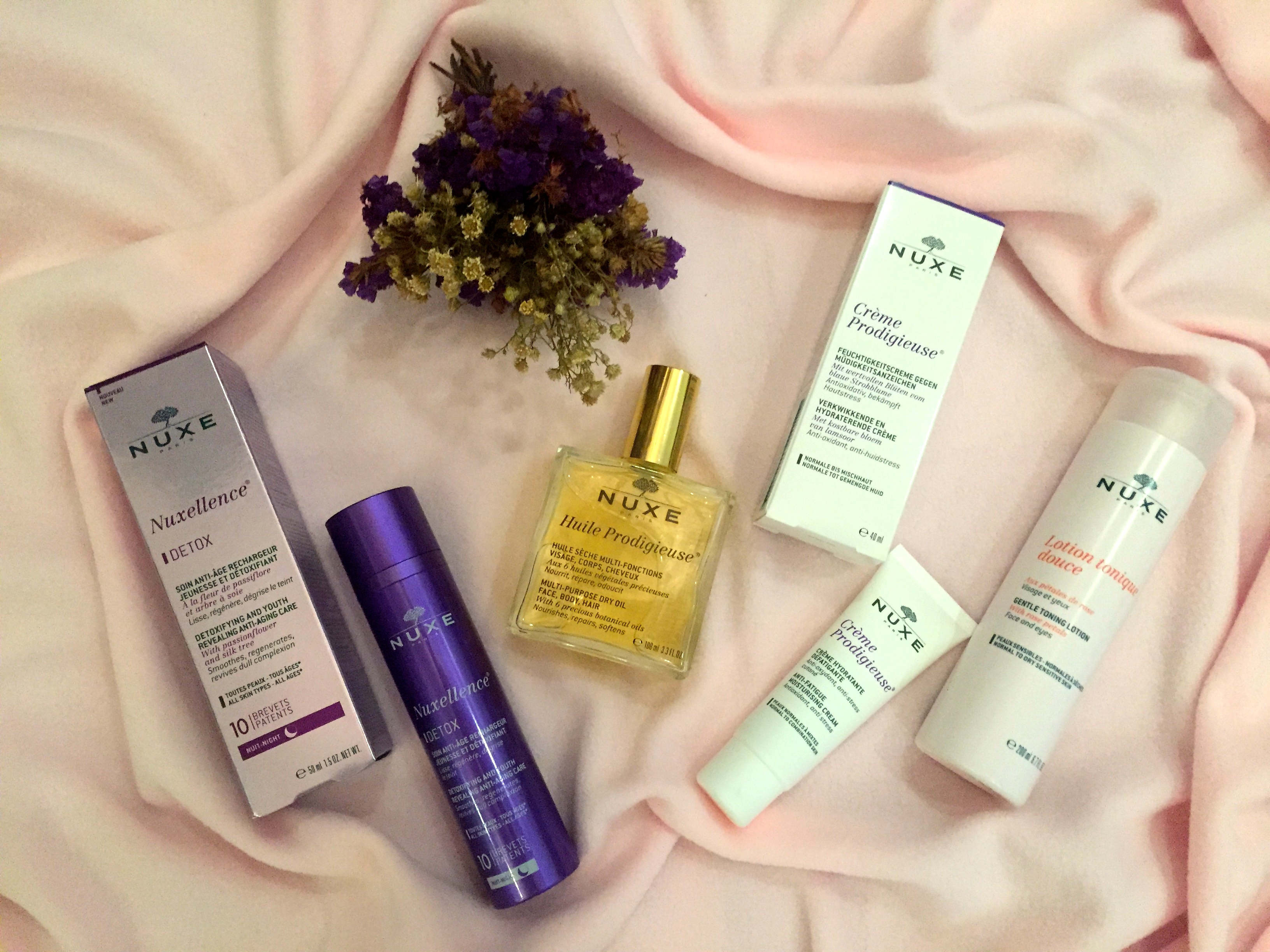 NUXE; Skin care from France