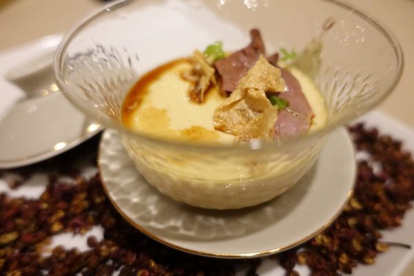 ode to chiu chow classic: foie gras royale with marinated goose
