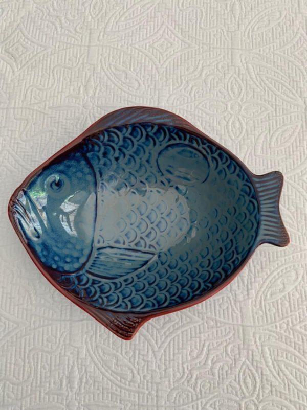 Blue Fish Plate