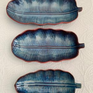 Blue Leaf Bowls