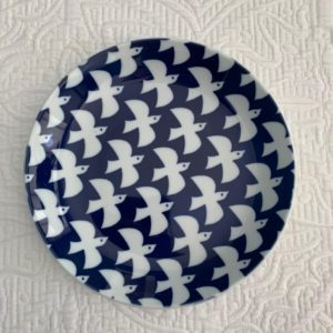 Japanese Cocktail Plate in Bird
